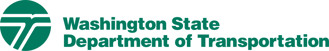Logo for WSDOT (Washington State Department of Transportation)